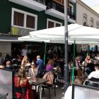 Las terrazas han vuelto a llenarse esta Semana Santa en Almería.