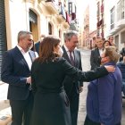 Visita reciente de Juan Espadas a Almería.