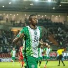 Sadiq con Nigeria en la Copa África en enero.