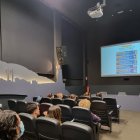 Desarrollo de la charla en Adra.