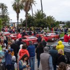 Gran expectación con los Ferrari en Mojácar (FOTO: David Luque).