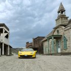 Un Ferrari458 Spider cruzando Fort Bravo. (FOTO: Francisco G. Luque).