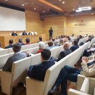José Cano, Roberto García Torrente y Antonio Fernández en la apertura de la jornada