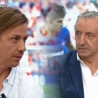 Guti y Pedrerol hablando del Almería en El Chiringuito de Jugones.