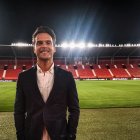 Diego Plaza el viernes pasado en el Estadio Mediterráneo.