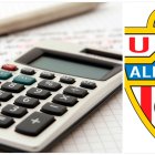 Las cuentas para que el Almería pueda ascender matemáticamente este sábado.