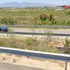 Lugar exacto donde irá ubicada la futura parada del AVE en Vera, en la Media Legua, junto al almacén Garcidén.