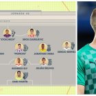 La alineación de la jornada 40 con el central del Almería como protagonista.