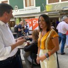 Juan Marín y Marta Bosquet, este miércoles en Almería.