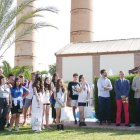 Desarrollo de la jornada de convivencia en el entorno de la Alcoholera en Adra.