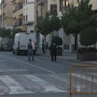 La Guardia Civil trabaja en el lugar del crimen