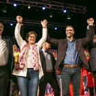 Mitin de Pedro Sánchez en Almería en marzo de 2019.
