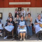 Participantes en la recreación en una edición anterior.