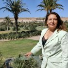 Carmen Crespo en el Hotel Golf Almerimar. (FOTO: Francisco G. Luque)