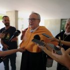 Cosentino antes de su investidura, este viernes en la UAL.