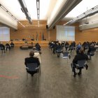 Panorámica de la sala de vistas del Caso Poniente