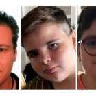 Fotografías que circulan en redes sociales del padre y los dos pequeños.