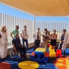 Inauguración de la nueva terraza de Pediatría del Hospital de Poniente.