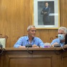 Francisco Giménez en la sesión en la que se ha dado cuenta de su renuncia como concejal y alcalde de Dalías.