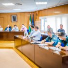 Junta de Seguridad en el Ayuntamiento de Roquetas de Mar.