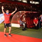 Lucas Robertone quiere triunfar en España con el Almería en Primera División.