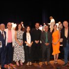 Varios de los integrantes de Almería Tierra Abierta con los organizadores del acto