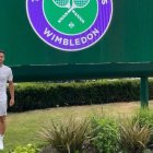 Javi Barranco ha disfrutado como nunca en las pistas de Wimbledon.