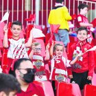 Cada vez son más los pequeños que quieren ir a ver al Almería.