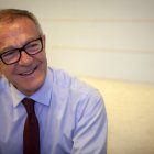 El exministro José Guirao durante una entrevista para La Voz de Almería.