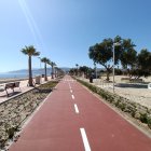 Vista general de la nueva zona del paseo marítimo