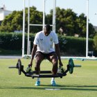 La estrella del Almería sigue centrado en el día a día de la pretemporada.