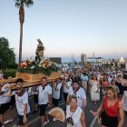 La Virgen del Carmen volvió a salir en romería por las calles de Aguadulce hasta el Puerto.