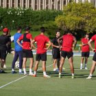 Rubi abre la agenda de los partidos amistosos de la pretemporada con el bloque de la plantilla que ascendió.