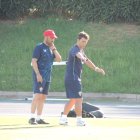 Rubi en el Anexo del Power Horse Stadium este sábado.