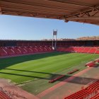 El césped del Power Horse Stadium está cada día mejor.