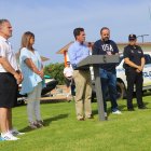 El alcalde de El Ejido presentando el Plan de Playas.