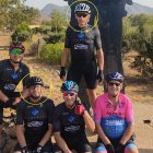 Con un círculo, los dos fallecidos durante el accidente.