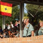 El general Marín en el acto de Ronda