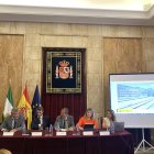 Presentación del estudio del AVE a Granada en la Subdelegación.