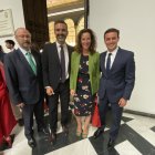 Luis Rogelio Rodíguez-Comendador, Ramón Fernández-Pacheco, María Vázquez y Javier Aureliano García.