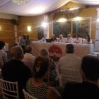 Mesa redonda para hablar del futuro del transporte mercantil y el Corredor Mediterráneo.