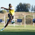 Sadiq en un entrenamiento en el stage de Montecastillo.
