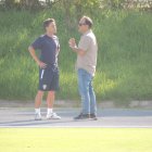 Rubi y Joao, este jueves en el Anexo del Power Horse Stadium.