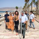 Apertura de la valla del paseo marítimo