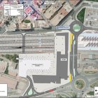 Así quedará la zona junto a la remodelada estación
