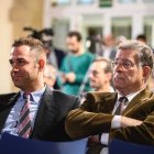 Juan Domínguez con su hijo Sergio.