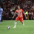 Eguaras en el partido del domingo frente al Real Madrid.