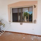 Reja arrancada en la casa robada el pasado viernes en Cortijo Guillén.