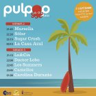 Horarios del festival.