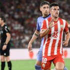 Curro Sánchez en el Almería-Real Madrid.